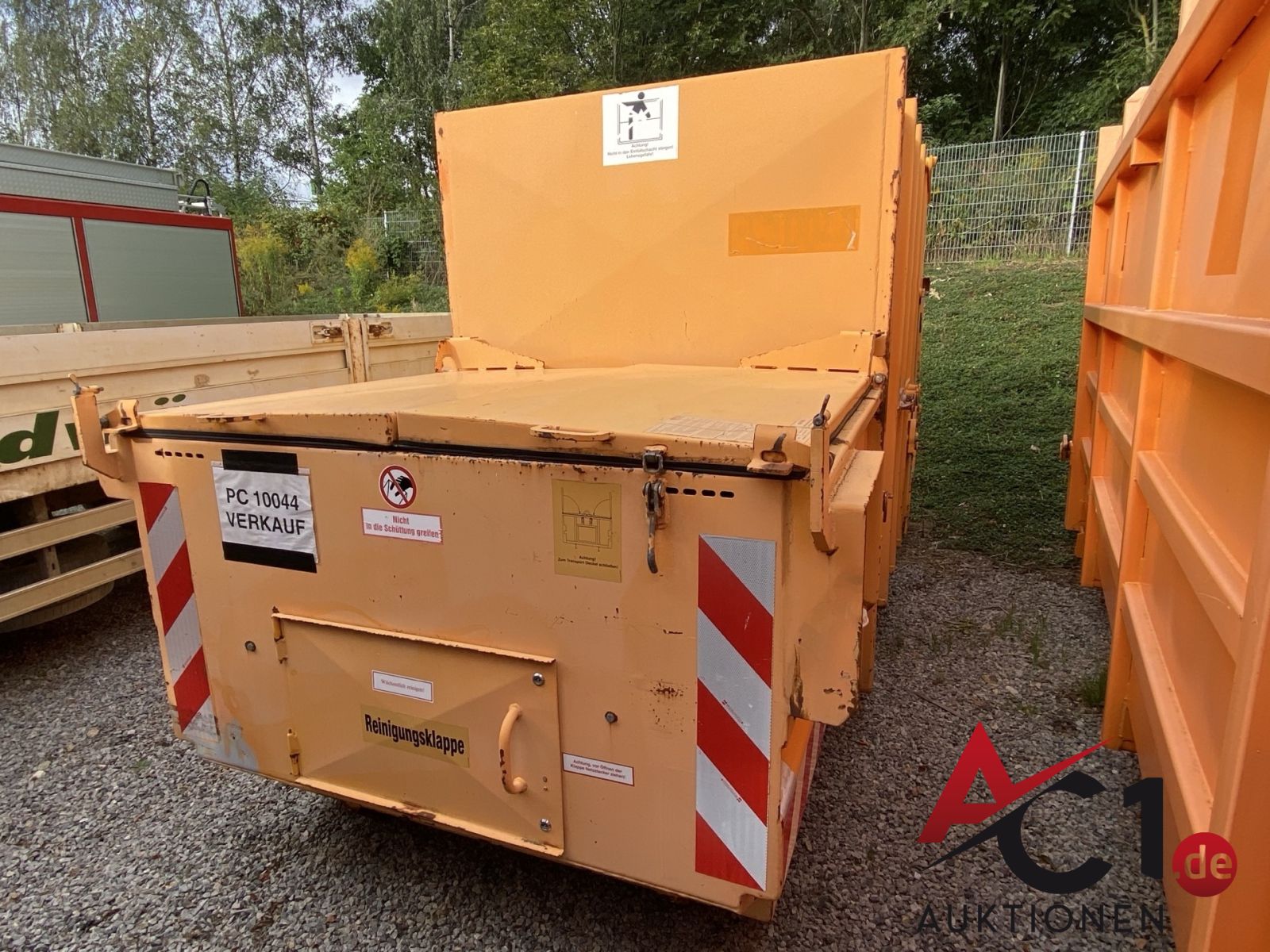 Presscontainer 10 m³ Kampwerth für Absetzkipper